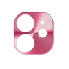 Защитная металлическая накладка на камеру IPhone 11 (розовый)