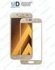 Защитное стекло 5D Samsung A720F (A7 2017) (плоское) золотой