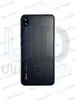 Задняя крышка для Xiaomi Redmi 7A со стеклом камеры (черный) Оригинал