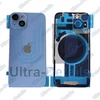 Задняя крышка для Apple iPhone 14 со стеклом камеры (синий)
