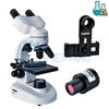 Биологический микроскоп SAGA XSP-003 с камерой, адаптером для телефона и набором для опытов