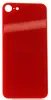 Задняя крышка для iPhone SE 2020 (красная) A+ (Новинка)