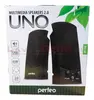 Колонки Perfeo "UNO" 2.0, мощность 2х3 Вт (RMS), чёрн, USB (PF-210)