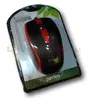 Мышь проводная Perfeo Profil  4 кн. USB, черно-красная