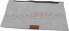 Фетровый коврик 33*63 см с кармашками для бумаг и ручки (Темно-серый)