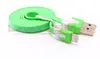 USB Кабель "Mi-Digit" для Apple плоский зеленый