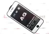 Защитное стекло матовое с рамкой для iPhone 6/6S Белое