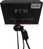 Наушники PTM M4 с микрофоном, Черные