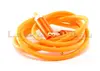 Шнур "Mi-Digit" штекер 3.5мм x штекер 3.5м толстый мягкий кабель 1,5м. Оранжевый, штекер золото