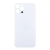 Задняя крышка для Apple iPhone 12 Pro Max (стекло, широкий вырез под камеру) (белая)