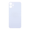 Задняя крышка для Apple iPhone 12 Mini (стекло, широкий вырез под камеру) (фиолетовая)
