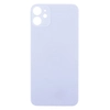Задняя крышка для Apple iPhone 11 (стекло, широкий вырез под камеру) (фиолетовая)