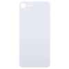 Задняя крышка для Apple iPhone 8 (стекло, широкий вырез под камеру) (белая)