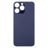 Задняя крышка для Apple iPhone 14 Pro Max (стекло, широкий вырез под камеру) (фиолетовая)
