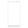 Защитное стекло для Xiaomi Redmi 5 (с рамкой) (белое) (в упаковке)