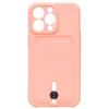 Чехол накладка SC304 для Apple iPhone 13 Pro (розовый)