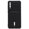 Чехол накладка SC304 для Samsung A505F Galaxy A50 (черный)