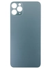 Задняя крышка для Apple iPhone 11 Pro Max (стекло, широкий вырез под камеру) (зеленая)
