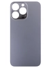 Задняя крышка для Apple iPhone 13 Pro (стекло, широкий вырез под камеру) (серая)