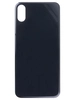 Задняя крышка для Apple iPhone X (стекло, широкий вырез под камеру) (серая)