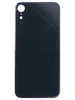 Задняя крышка для Apple iPhone XR (стекло, широкий вырез под камеру) (черная)