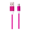 Дата-кабель USB универсальный MicroUSB RORI-M210 (розовый)