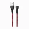 Дата-кабель USB универсальный Lightning Borofone BX39 Beneficial (черный)
