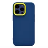 Чехол накладка SC262 для Apple iPhone 13 Pro (синий)