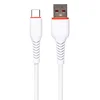 Дата-кабель USB универсальный MicroUSB SKYDOLPHIN S54T (белый)