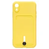 Чехол накладка SC304 для Apple iPhone XR (желтый)
