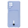 Чехол накладка SC304 для Samsung A125F Galaxy A12 (фиолетовый)