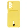Чехол накладка SC304 для Samsung A135F Galaxy A13 (желтый)