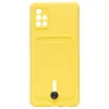 Чехол накладка SC304 для Samsung A515F Galaxy A51 (желтый)