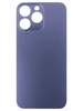 Задняя крышка для Apple iPhone 14 Pro Max (стекло, широкий вырез под камеру) (фиолетовая)