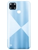 Задняя крышка для Realme C21Y (RMX3263) со стеклом камеры (голубая)