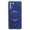 Чехол с магнитом для Samsung G996B Galaxy S21 Plus (синий)