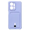 Чехол накладка SC304 для Huawei Honor X7a (фиолетовый)