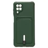 Чехол накладка SC304 для Samsung A125F Galaxy A12 (зеленый)