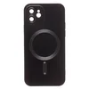 Чехол с магнитом для Apple iPhone 12 (черный)