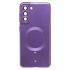 Чехол с магнитом для Samsung G991B Galaxy S21 (пурпурный)
