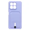 Чехол накладка SC304 для Huawei Honor X8a (темно - фиолетовый)