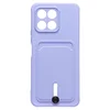 Чехол накладка SC304 для Huawei Honor X6 (темно - фиолетовый)