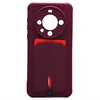 Чехол накладка SC304 для Huawei Mate 60 (бордовый)