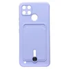 Чехол накладка SC304 для Realme C21Y (темно - фиолетовый)