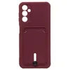Чехол накладка SC304 для Samsung A145F Galaxy A14 4G (бордовый)