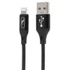 Дата-кабель USB универсальный Lightning SKYDOLPHIN S55L (черный)