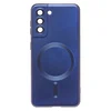 Чехол с магнитом для Samsung G991B Galaxy S21 (синий)