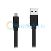 Дата-кабель USB универсальный MicroUSB Hoco X5 Bamboo (черный)