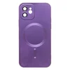 Чехол с магнитом для Apple iPhone 12 (фиолетовый)