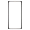 Защитное стекло для Apple iPhone XR (закалённое) (полное покрытие) (черное)